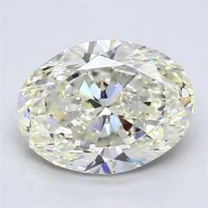 GIA Certified Super Value Oval Diamond L Si1